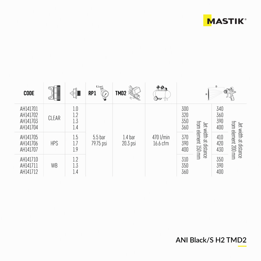 BLACK/S H2 TMD2