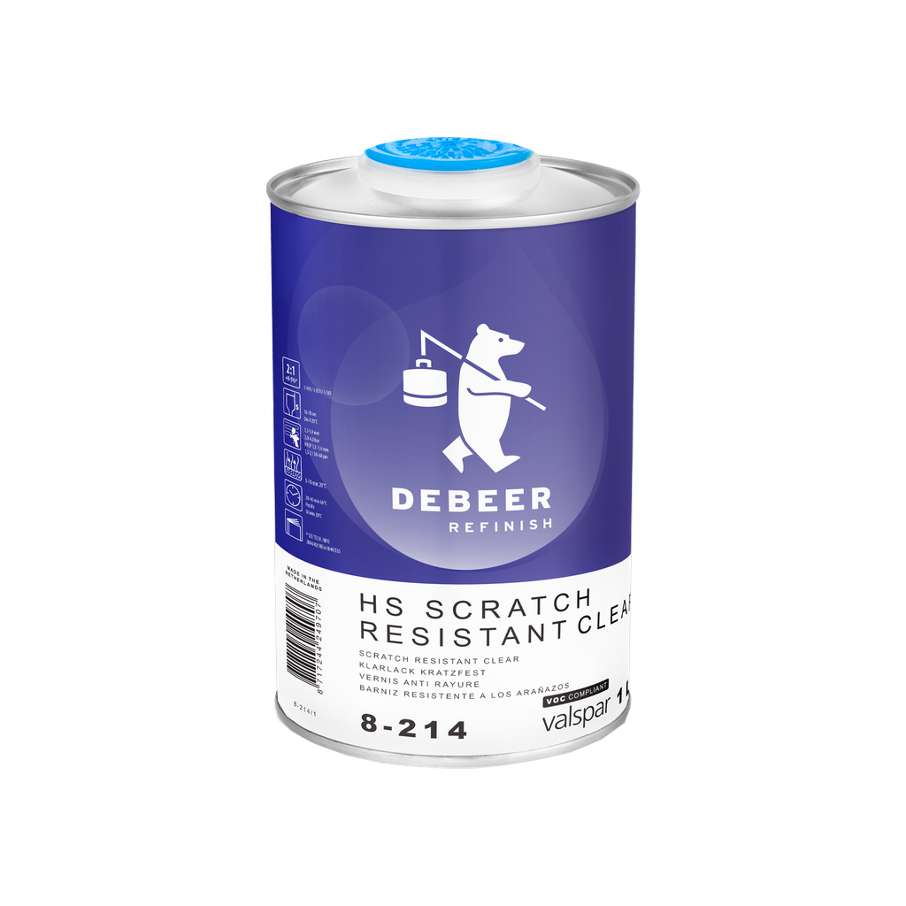 8-214 HS Scratch Resistant Clear