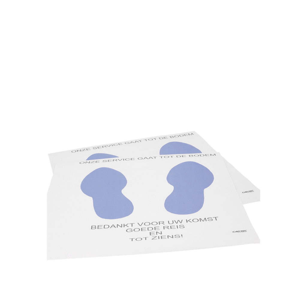 Floor Matt Printed, 50 x 45 cm; 500 pcs